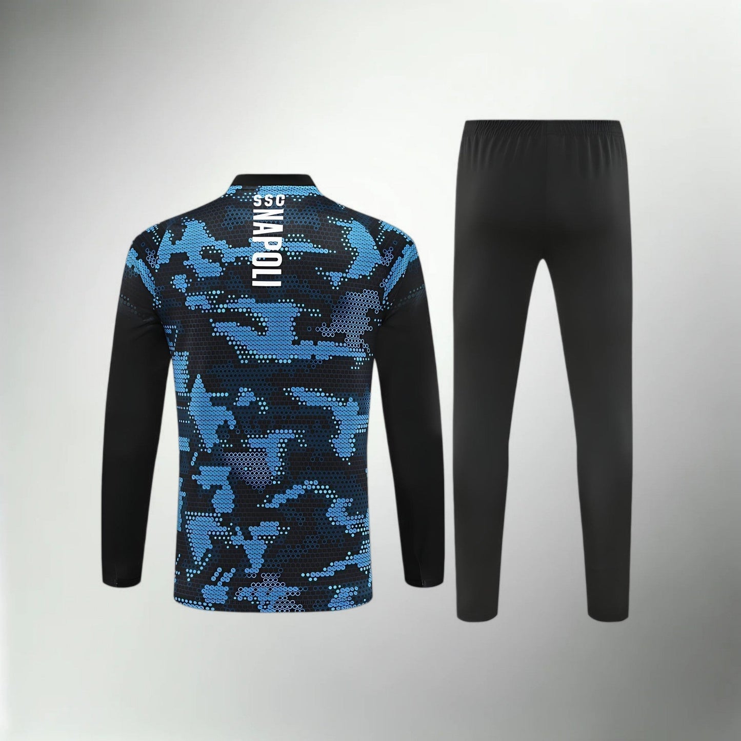 Napoli Black and Blue Tracksuit