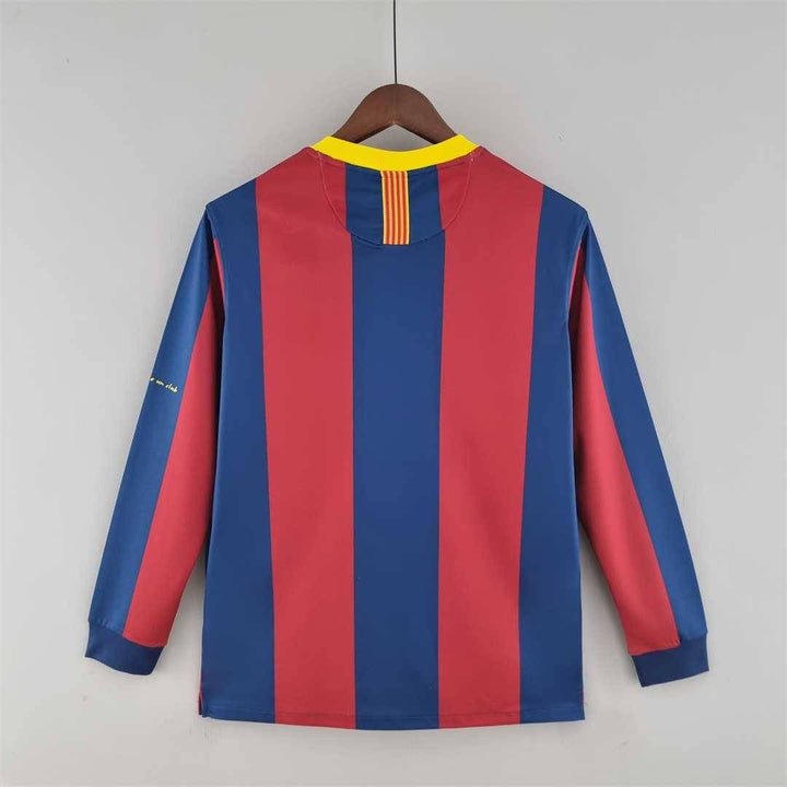 11/12 FC Barcelona Long Sleeve Home Kit