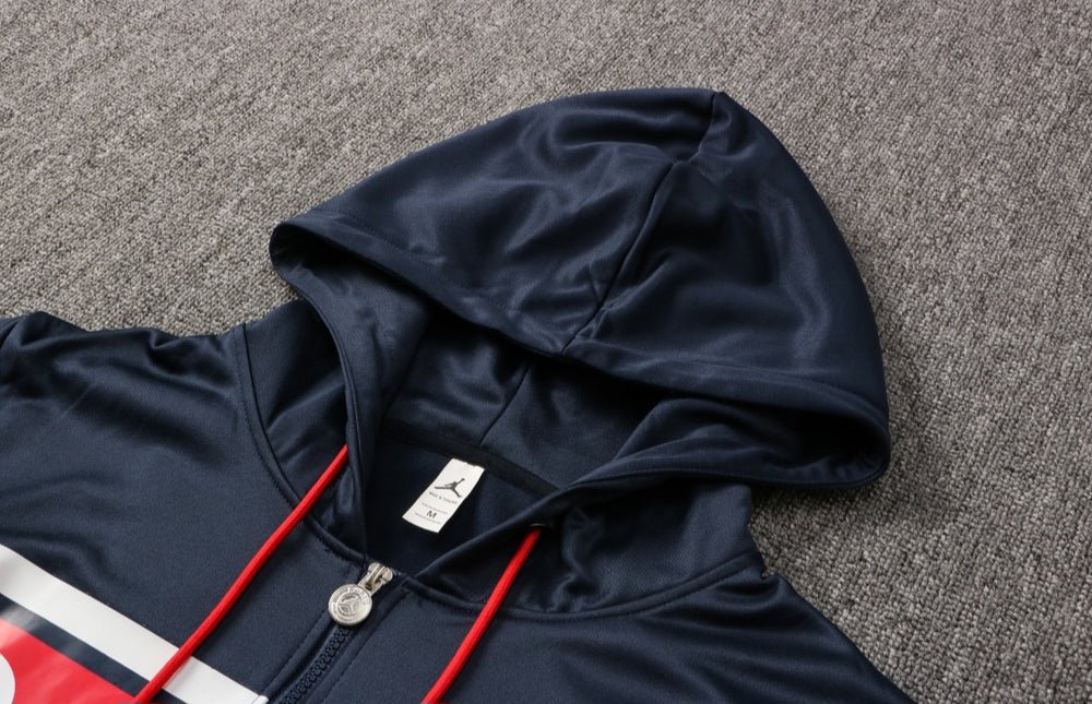 PSG Dark Blue and Red Premium Tracksuit