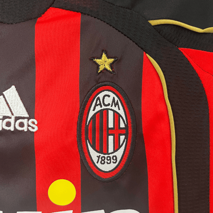06/07 AC Milan Home Kids Size Kit