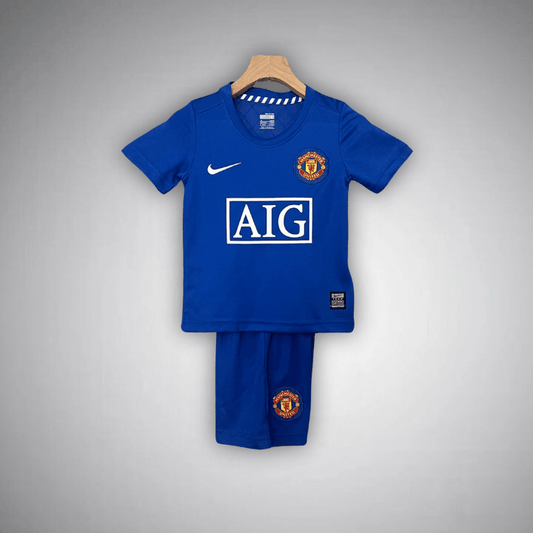 08/09 Manchester United Away Kids Size Kit