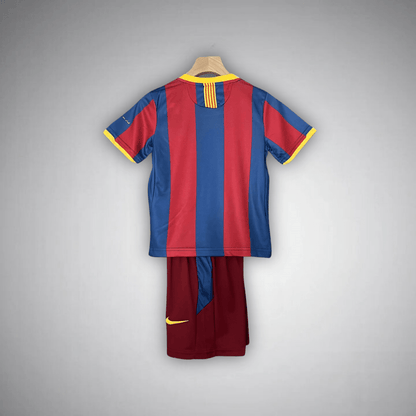 10/11 FC Barcelona Home Kids Size Kit