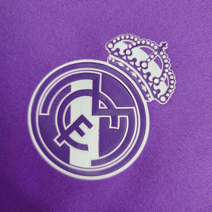 16/17 Real Madrid Away Long Sleeve Kit