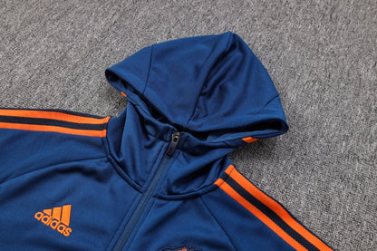 Manchester United Dark Blue Premium Tracksuit