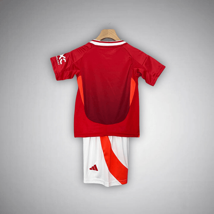 24/25 Manchester United Home Kids Size Kit
