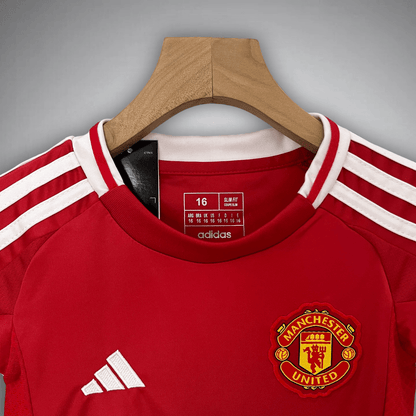 24/25 Manchester United Home Kids Size Kit