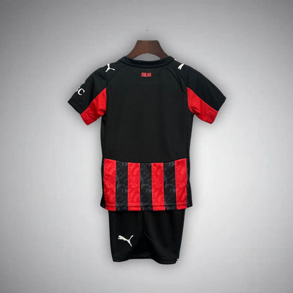 25/26 AC Milan Home Kids Size Kit