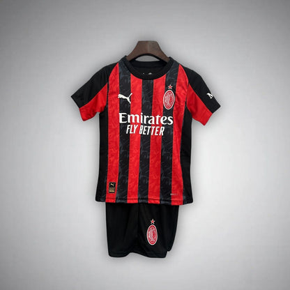 25/26 AC Milan Home Kids Size Kit