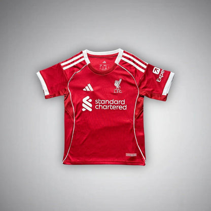 25/26 Liverpool Home Kids Size Kit
