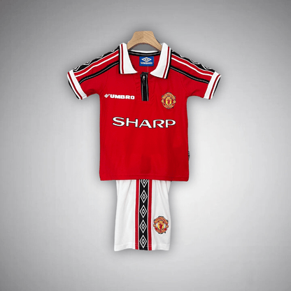 98/99 Manchester United Home Kids Size Kit