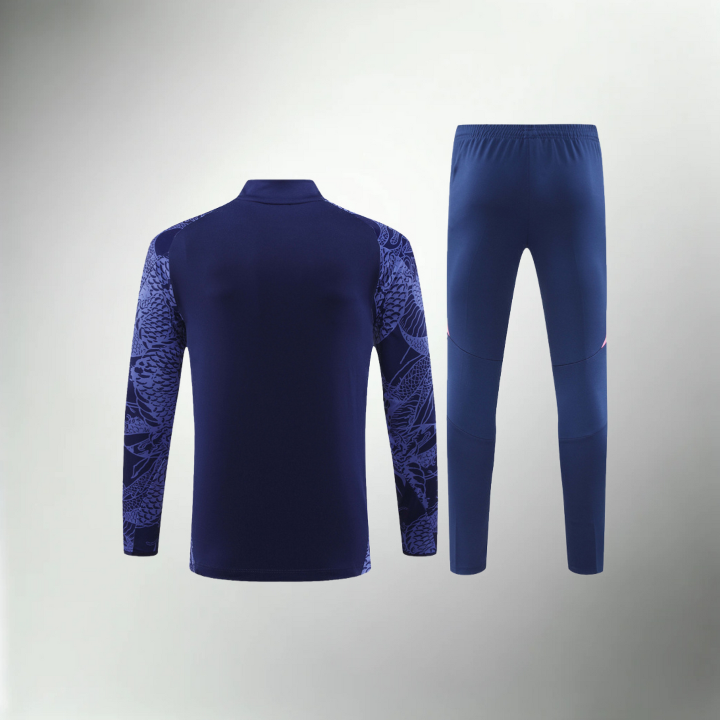 Real Madrid Blue and Pink Tracksuit