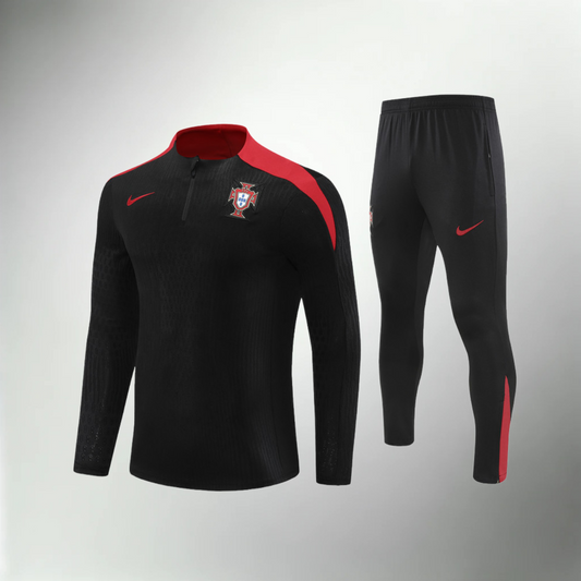 Portugal Black and Red Tracksuit