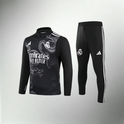 Real Madrid "Dragon Negro" Special Edition Tracksuit