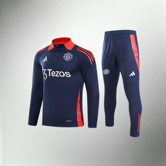 Manchester United Dark Blue Tracksuit