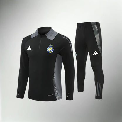 Al Nassar Black and Gray Tracksuit