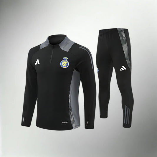 Al Nassar Black and Gray Tracksuit