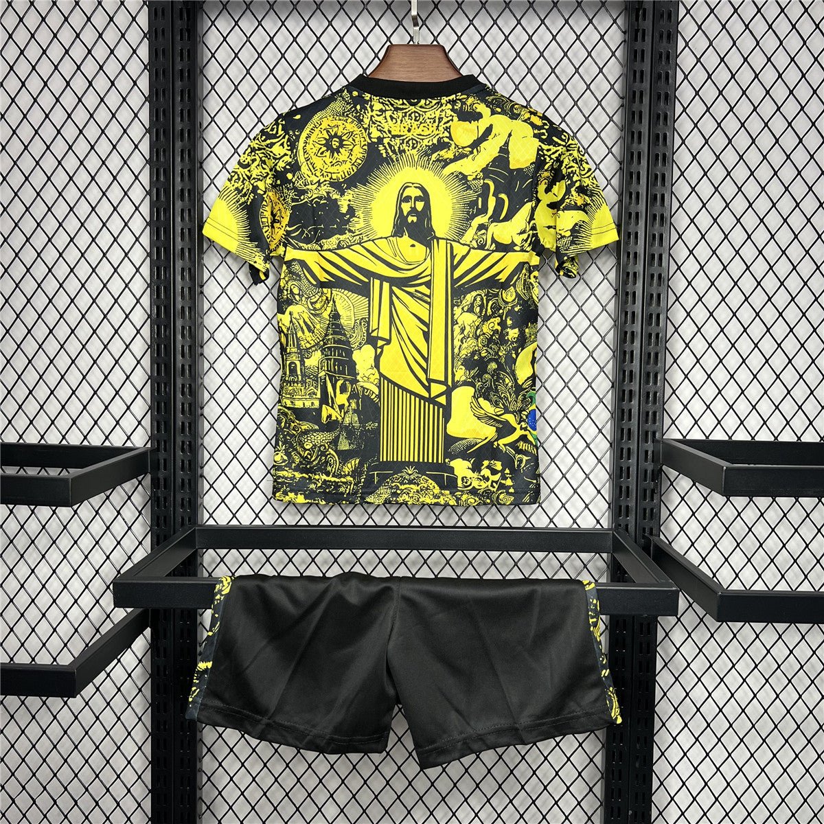 24/25 Brazil "Jesus" Premium Yellow Kit