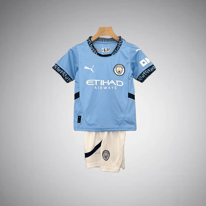 24/25 Manchester City Home Kids Size Kit