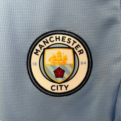 24/25 Manchester City Home Kids Size Kit