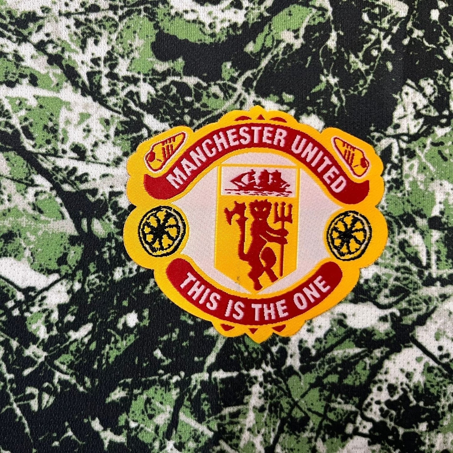 Manchester United X Stone Roses Premium Green Kit