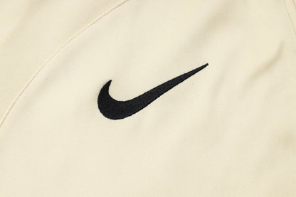 PSG Beige and Dark Blue Premium Tracksuit